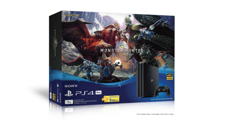 PS4 Pro ชุดพิเศษ MONSTER HUNTER: WORLD วางจำหน่ายในไทยแล้ววันนี้ราคา 16,990 บาท