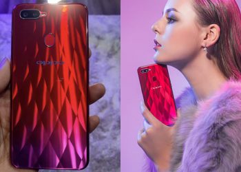 ภาพหลุดเครื่องจริง OPPO F9 เตรียมเปิดตัว 15 สิงหาคมนี้ เริ่มติดตั้งป้ายโฆษณาแล้ว