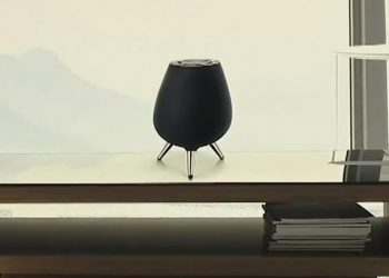 Samsung เผยโฉมลำโพง Galaxy Home สั่งงานด้วย Bixby มาพร้อมไมโครโฟน 8 ตัว