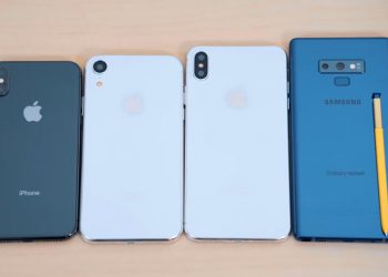 เปรียบเทียบขนาด Samsung Galaxy Note 9 กับ iPhone 2018 ทั้ง 3 รุ่นใหม่ ที่กำลังจะเปิดตัวในเดือนกันยายนนี้