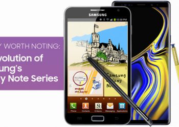 Samsung ทำภาพ Infographic แสดงประวัติศาสตร์ของสมาร์ทโฟน Galaxy Note series แต่กลับลืม Note 7