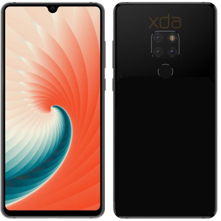 ชมภาพเรนเดอร์ Huawei Mate 20 และ 20 Pro รอยบากแตกต่างกัน แต่ทั้งคู่จะใช้กล้อง Triple Lens