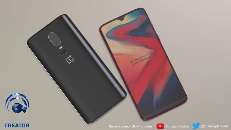 OnePlus 6T ผ่านการรับรองแล้วจาก EEC พร้อมชมคอนเซ็ปต์ที่เรนเดอร์ออกมาอย่างสมจริง