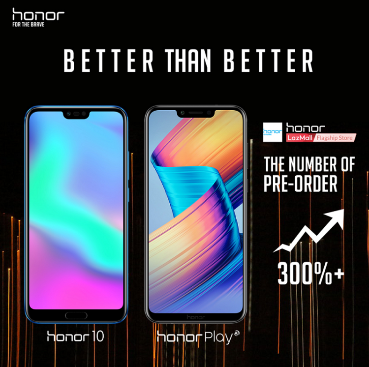 Honor Play ทุบสถิติยอดขายถล่มทลาย สูงกว่า Honor 10 ถึง 300% เปิดพรีออเดอร์รอบ 2 แล้ววันนี้