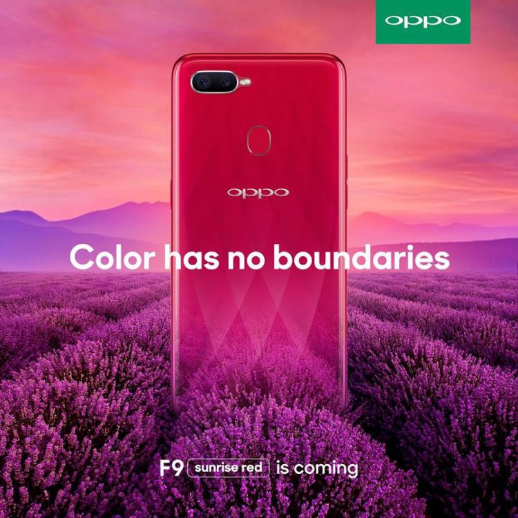 เตรียมเงินรอ! OPPO F9 เปิดตัวในไทยแน่นอน พร้อมหลุดออกจากกรอบเดิมๆ ด้วยสีสันและดีไซน์ที่เหนือกฎเกณฑ์ (ชมคลิป)