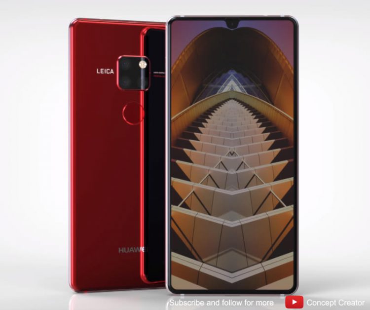 ชมคอนเซ็ปต์ Huawei Mate 20 Pro ที่สร้างขึ้นบนพื้นฐานข่าวลือ (มีคลิป!!)