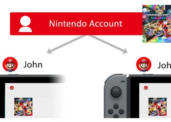 เจ้าของ Nintendo Switch สามารถเล่นเกมที่ดาวน์โหลดมากับ Switch เครื่องอื่นได้ ผ่านบัญชี Nintendo