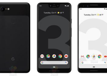 Pixel 3 และ Pixel 3 XL ถูกปล่อยภาพเรนเดอร์ทางการออกมาแล้ว ก่อนเปิตตัวในเดือนตุลาคมนี้
