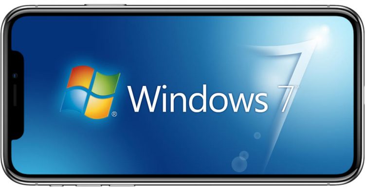 iPhone X ถูกแฮก ให้สามารถใช้งาน Windows 7 โดยไม่ต้องเจลเบรค (ชมคลิป)
