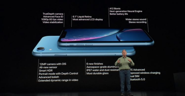 iPhone Xr เปิดตัวแล้ว รองรับ Face ID กันน้ำได้ IP67 ใช้ชิป A12 ราคาเริ่มต้นราว 24,500 บาท