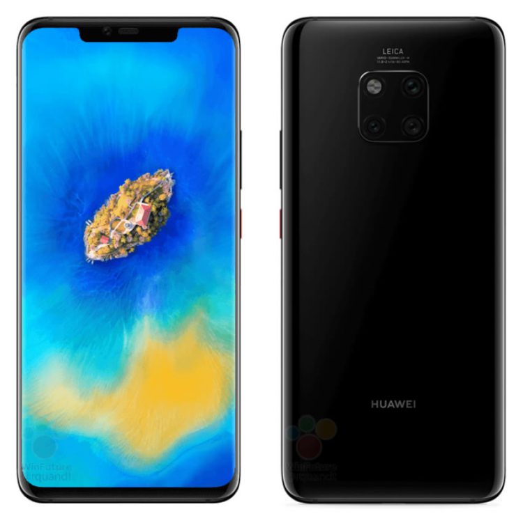 Huawei Mate 20 Pro ถูกแชร์ภาพเรนเดอร์ทางการออกมาแล้ว มีให้เลือกอย่างน้อย 3 สี