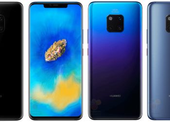 Huawei Mate 20 Pro ถูกแชร์ภาพเรนเดอร์ทางการออกมาแล้ว มีให้เลือกอย่างน้อย 3 สี