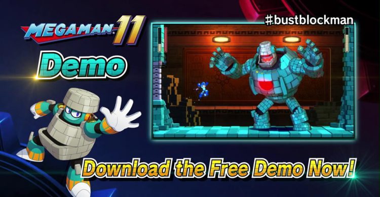 มาแล้ว Demo เกม Mega Man 11 บนเครื่อง Nintendo Switch,PS4 และ Xbox One พร้อมบอส Bust Block Man
