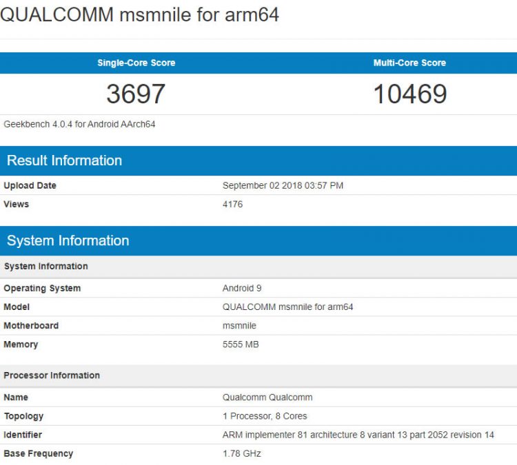 ชิป Snapdragon 855 ได้รับการทดสอบแล้วจาก Geekbench แสดงให้เห็นถึงประสิทธิภาพที่ดีขึ้นอย่างมาก