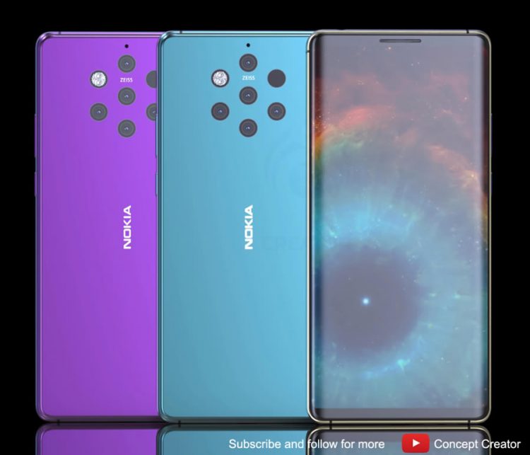 ชมคอนเซ็ปต์ Nokia 9 อ้างอิงจากภาพหลุด มาพร้อมกล้องหลัง 5 เลนส์ (ชมคลิป!!)