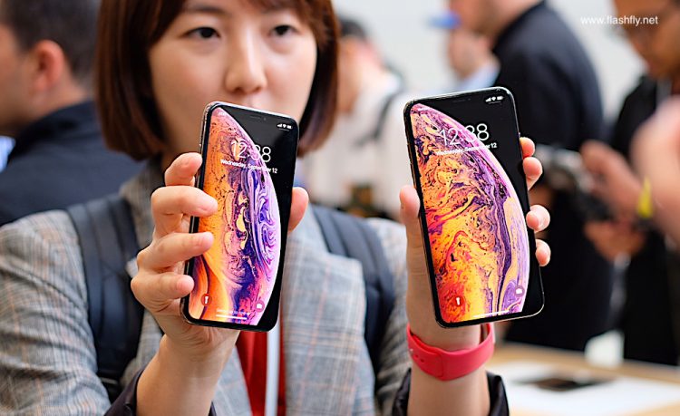 พาไปจับเครื่องจริง!! สัมผัสแรก iPhone Xs,iPhone Xs Max ,iPhone Xr และ Apple Watch Series 4 ในงานเปิดตัวโดยทีมงาน Flashfly