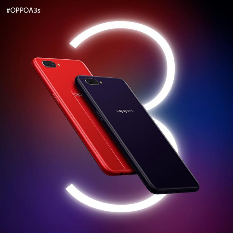 มาแล้ว OPPO A3s รุ่นอัปเกรด ความจุมากกว่าเดิม 3+32 GB พร้อมกล้องคู่ แบตอึด 4230 mAh ราคา 6,990 บาท