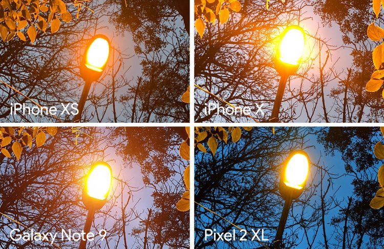 เปรียบเทียบภาพถ่ายในที่แสงน้อย ระหว่าง iPhone XS, iPhone X, Galaxy Note 9 และ Pixel 2 XL