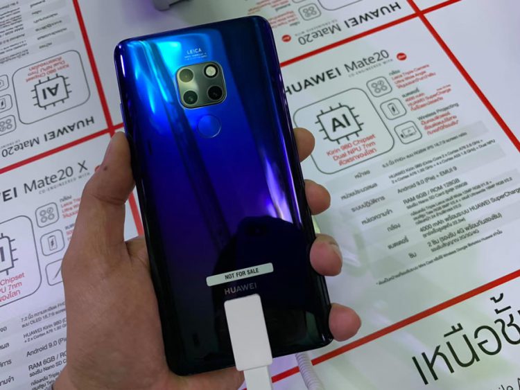 เปิดราคา Huawei Mate 20 Series ในประเทศไทย มีทั้งหมด 3 รุ่น มาพร้อมกล้องหลัง 3 ตัว เริ่มต้น 24,990 บาท
