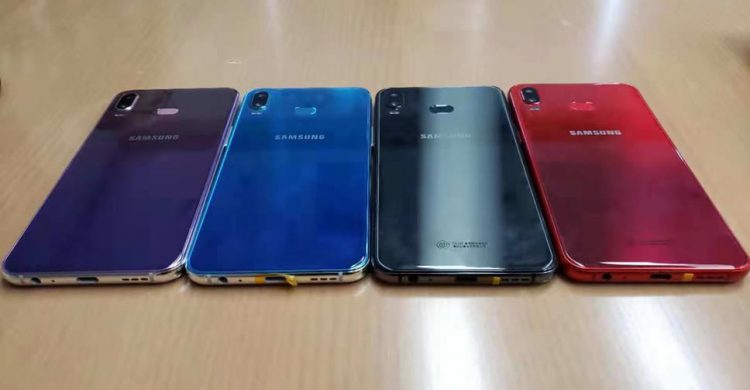 ภาพหลุดเครื่องจริง Samsung Galaxy A6s แผงหลังไล่เฉดสี คาดเปิดตัว 24 ตุลาคมนี้