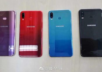 ภาพหลุดเครื่องจริง Samsung Galaxy A6s แผงหลังไล่เฉดสี คาดเปิดตัว 24 ตุลาคมนี้