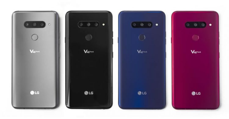 LG V40 ThinQ เปิดตัวแล้ว!! มาพร้อมกล้องหลัง Triple Lens กล้องคู่เซลฟี่ ใช้ชิป Snapdragon 845 กันน้ำได้