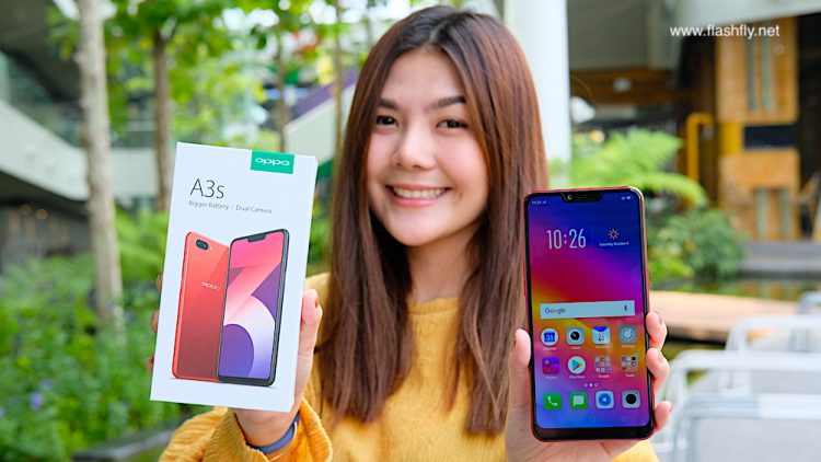 รีวิวกล้อง OPPO A3s สมาร์ทโฟนกล้องคู่ แบตอึด พร้อมโปรรับเครื่องฟรี เล่นเน็ตไม่อั้น โทรฟรี ใช้ Wi-Fi ฟรีไม่จำกัดนาน 1 ปี
