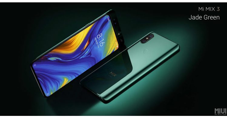 ทางการแล้ว!! Xiaomi Mi MIX 3 มาพร้อม RAM 10GB รองรับ 5G ดีไซน์ไร้กรอบ ซ่อนกล้องเซลฟี่