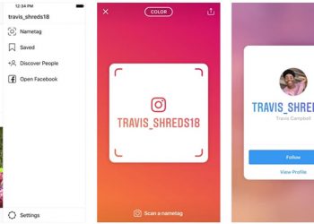 Instagram แนะนำฟีเจอร์ใหม่ Nametag สำหรับการเพิ่มเพื่อนในชีวิตจริง