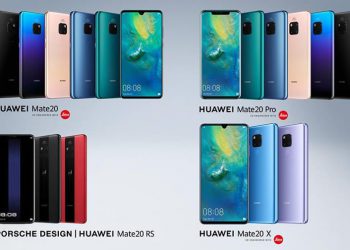 เผยราคา Huawei Mate 20 series ทั้ง 4 รุ่น พร้อมกำหนดการวางจำหน่าย