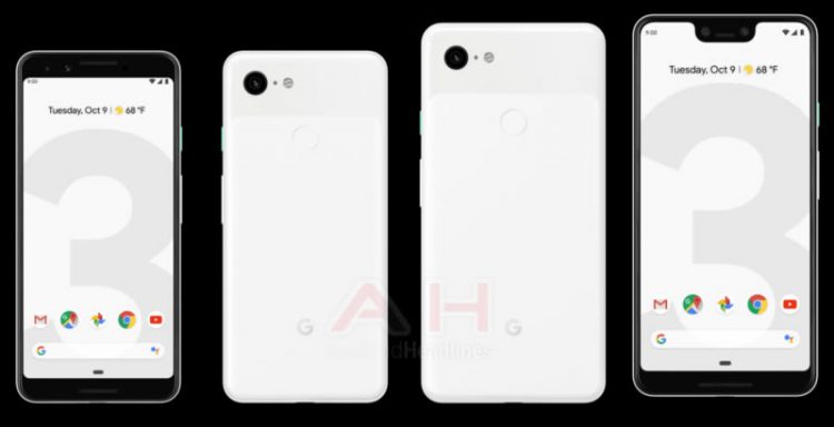 Google Pixel 3 และ Pixel 3 XL จะมีให้เลือกอย่างน้อย 3 สี Black, White และ Sand