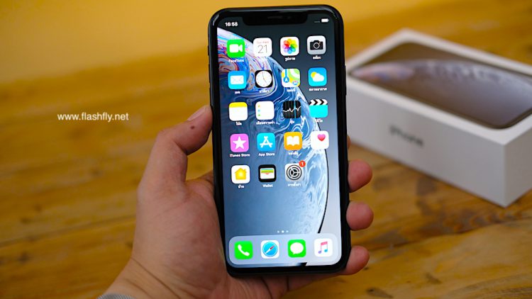 รีวิวแกะกล่อง iPhone XR สีดำ ความจุ 256GB เครื่องศูนย์ประเทศไทย