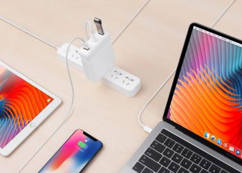 HyperDrive USB-C Hub เพิ่มพอร์ต USB อีก 2 ช่อง ให้กับที่ชาร์จ MacBook หรือ MacBook Pro