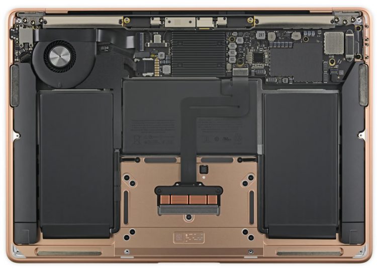 MacBook Air 2018 ถูกชำแหละแล้ว!! ยืนยันเปลี่ยนแบตเตอรี่ได้ง่ายขึ้น ใช้ปุ่มคีย์บอร์ดรุ่นเดียวกับ MacBook Pro