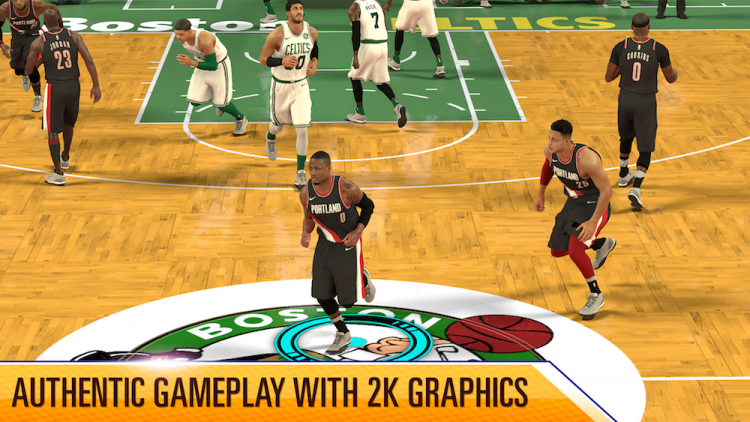 NBA 2K Mobile โฉมใหม่ กราฟิกระดับเดียวกับเครื่องคอนโซล พร้อมดาวน์โหลดเล่นฟรีได้แล้วบนอุปกรณ์ iOS