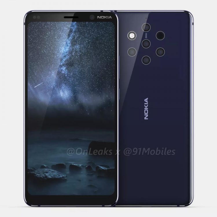 เผยภาพเรนเดอร์ล่าสุดของ Nokia 9 PureView สมาร์ทโฟนที่มีกล้องหลัง 5 ตัว (มีคลิป!!)