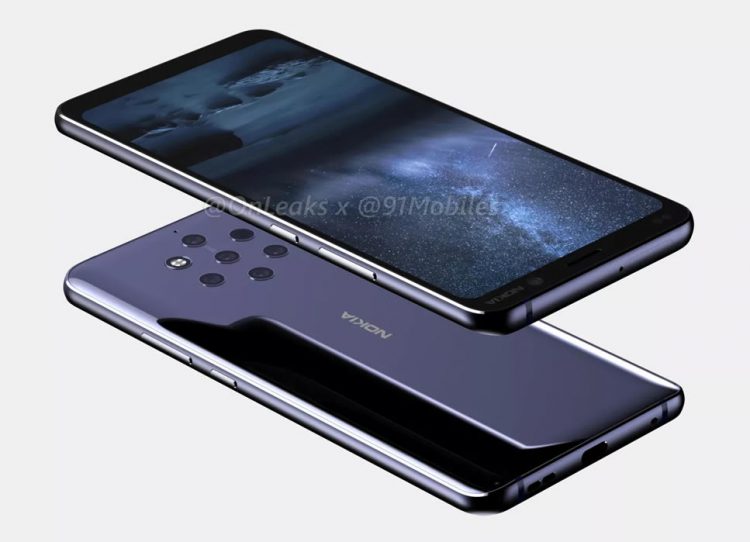 เผยภาพเรนเดอร์ล่าสุดของ Nokia 9 PureView สมาร์ทโฟนที่มีกล้องหลัง 5 ตัว (มีคลิป!!)