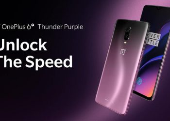 OnePlus 6T ได้รับสีใหม่ Thunder Purple วางขาย 15 พฤศจิกายนนี้ ราคาราว 19,100 บาท