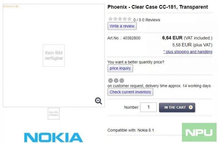Nokia 9 PureView และ Nokia 8.1 อาจได้รับการเปิดตัวในเร็วๆ นี้ หลังจากพบเคสทั้ง 2 รุ่น โผล่บนร้านค้าออนไลน์