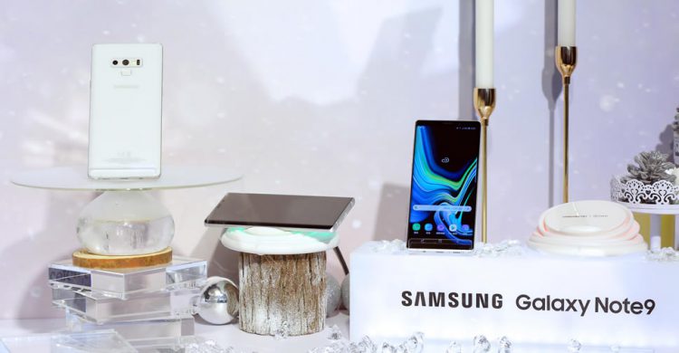 Samsung เปิดตัว Galaxy Note 9 สีขาว First Snow White เริ่มวางจำหน่ายเดือนธันวาคมนี้