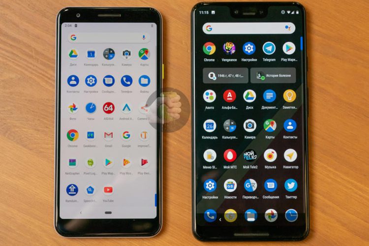 ภาพหลุด Pixel 3 Lite พร้อมเปรียบเทียบกับ iPhone XS, iPhone XR, Pixel 3 XL, Nokia 3310