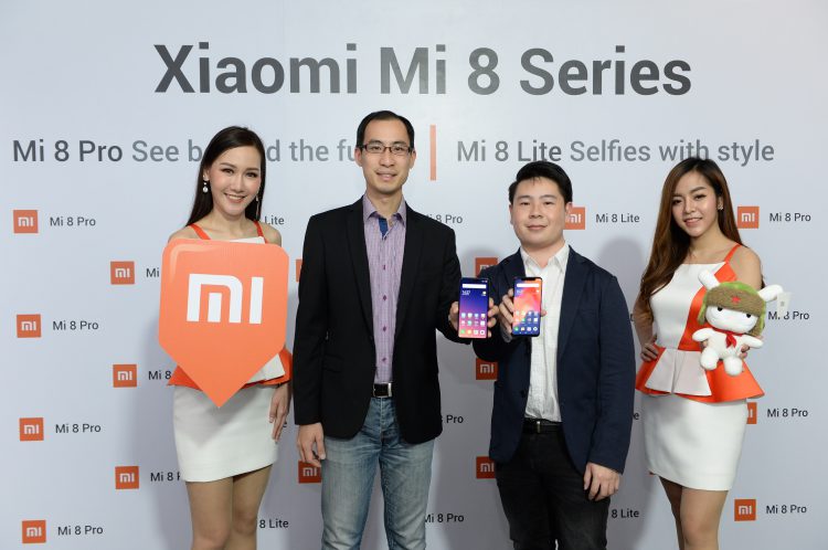 Xiaomi เปิดตัวสมาร์ทโฟน Mi 8 Lite ราคา 9,990 บาทและ Mi 8 Pro ราคา 19,990 บาทในประเทศไทยทางการ