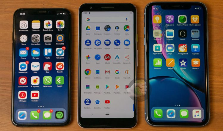 ภาพหลุด Pixel 3 Lite พร้อมเปรียบเทียบกับ iPhone XS, iPhone XR, Pixel 3 XL, Nokia 3310