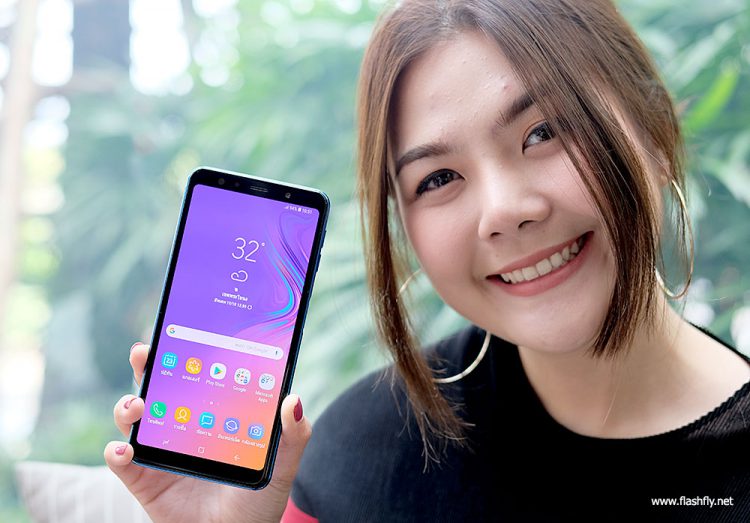 รีวิว Samsung Galaxy A7 สมาร์ทโฟนกล้องหลัง 3 ตัว รุ่นแรก กับดีไซน์พรีเมี่ยมสุดเงางาม สแกนนิ้วใหม่ที่ขอบด้านข้าง กับราคาเริ่มต้น 10,990 บาท