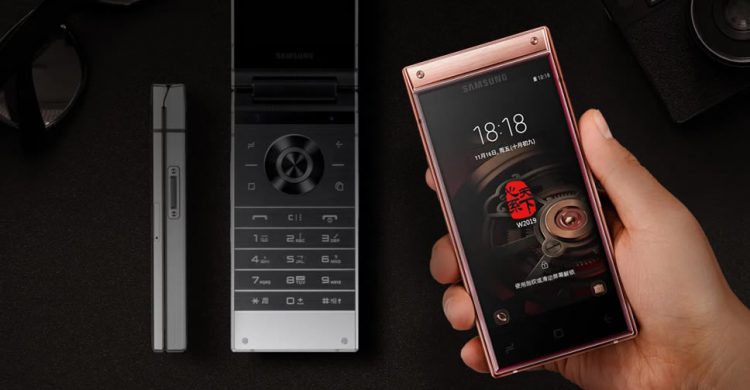 Samsung W2019 สมาร์ทโฟนฝาพับมี 2 หน้าจอสุดหรู ใช้ชิป Snapdragon 845 ราคาเกือบ 1 แสนบาท