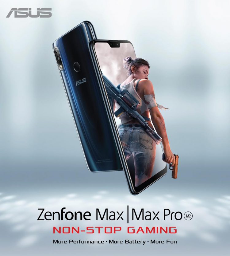 ASUS ส่ง ZenFone Max Pro (M2) และ ZenFone Max (M2) รุ่นล่าสุดบุกตลาดสมาร์ทโฟนเกมมิ่งไทย