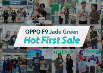 กระแสแรงเกินคาด บรรยากาศวัน First sale สุดคึกคัก ของ OPPO F9 Jade Green Limited Edition