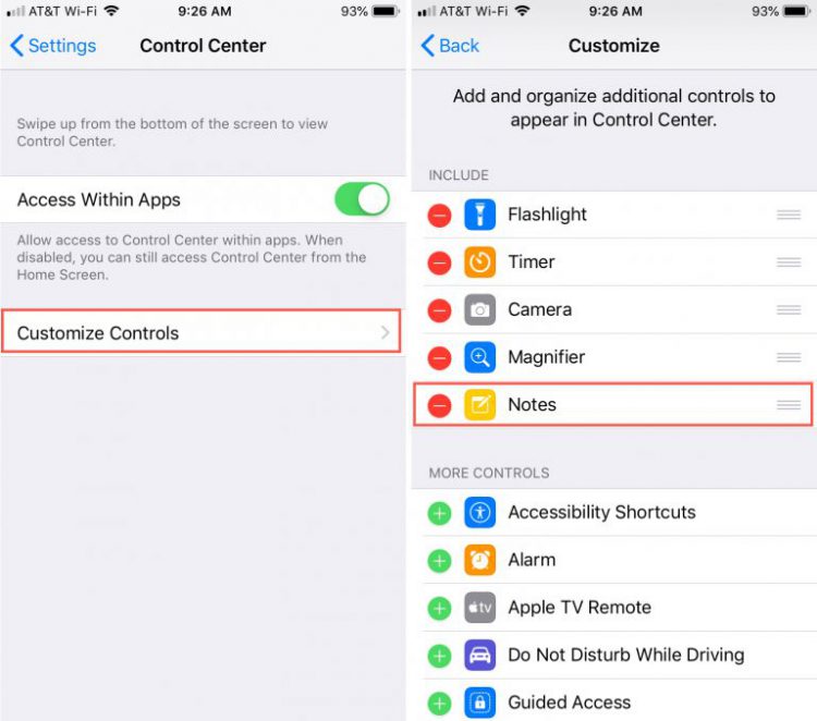 วิธีเปิดแอพพลิเคชั่น Notes บน iPhone หรือ iPad ได้อย่างรวดเร็วบนหน้าจอล็อค