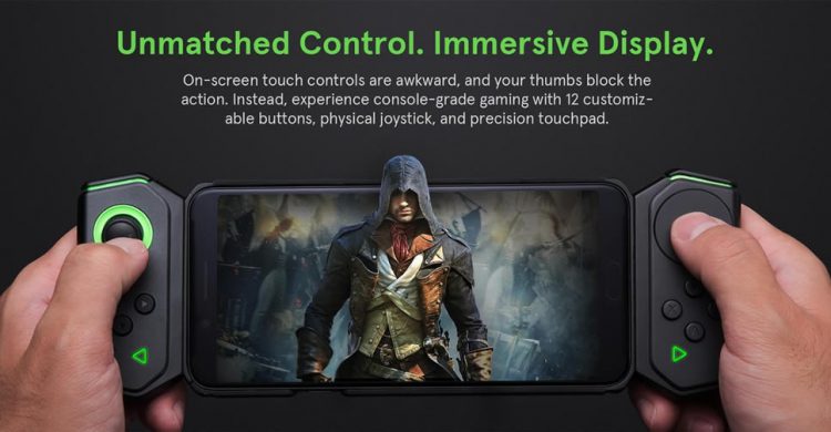 Xiaomi เปิดตัวคอนโทรลเลอร์ Black Shark Gamepad 2.0 สไตล์เดียว Joy-Con ของ Nintendo Switch