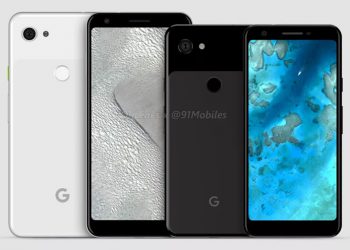 เผยโฉม Google Pixel 3 Lite และ Pixel 3 Lite XL จากภาพเรนเดอร์ พร้อมคลิปวีดีโอ 360 องศา